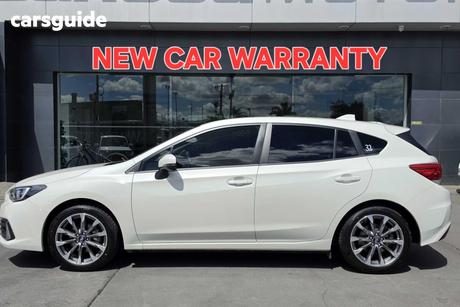 White 2022 Subaru Impreza Hatchback 2.0I-L (Awd)