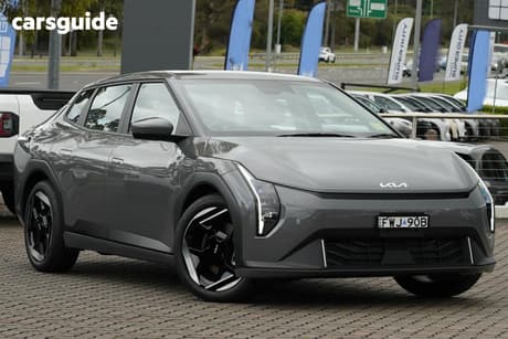 Grey 2025 Kia Ev4 Sedan Earth Fwd Lr