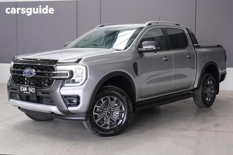 Silver 2025 Ford Ranger Double Cab Pick Up Wildtrak 2.0 (4X4)