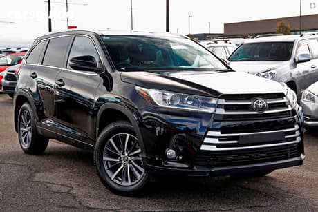 Black 2019 Toyota Kluger Wagon Gxl (4X4)
