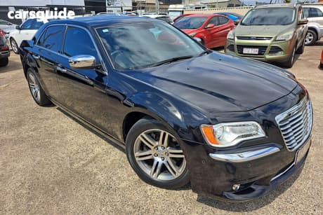 Black 2012 Chrysler 300 Sedan C Luxury