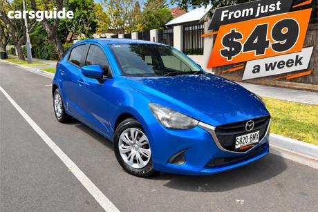 Blue 2016 Mazda 2 Hatchback Neo