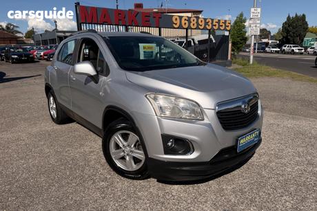 Silver 2015 Holden Trax Wagon Ls