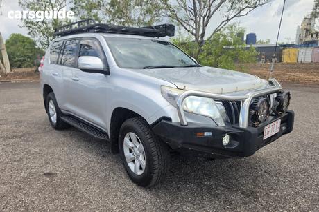 Silver 2015 Toyota Landcruiser Prado Wagon Gxl (4X4)