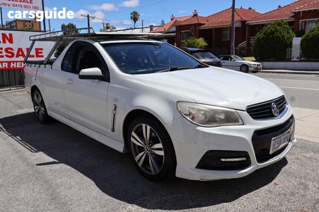 White 2015 Holden UTE Utility Sv6