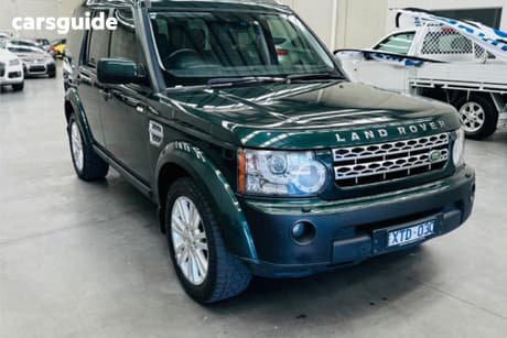 Green 2010 Land Rover Discovery 4 Wagon 3.0 Sdv6 Hse