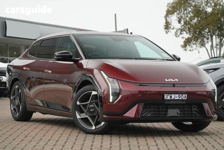 Red 2025 Kia Ev4 Sedan Gt-Line Fwd Lr