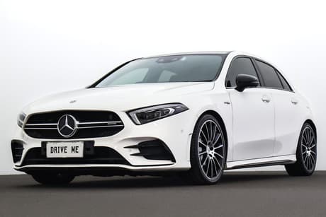 White 2020 Mercedes-Benz A35 Hatchback 4Matic