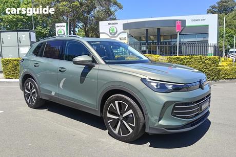 Green 2026 Volkswagen Tiguan Wagon 150Tsi Elegance