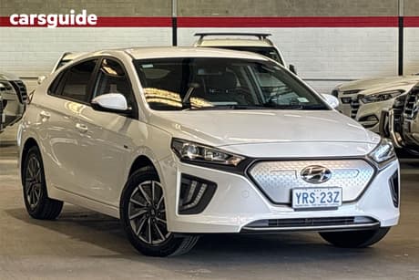 White 2020 Hyundai Ioniq Hatchback Electric Elite
