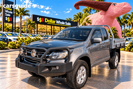 Silver 2018 Holden Colorado Space Cab Chassis Ls (4X4)