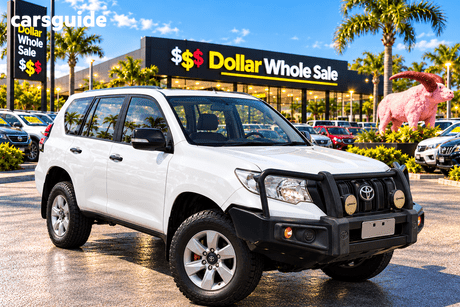 White 2020 Toyota Landcruiser Prado Wagon Gx
