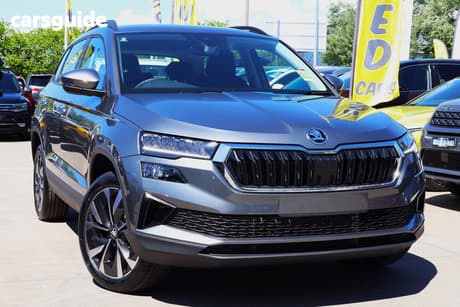 Grey 2025 Skoda Karoq Wagon Select 110Tsi