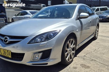 Silver 2009 Mazda 6 Hatchback Luxury Sports