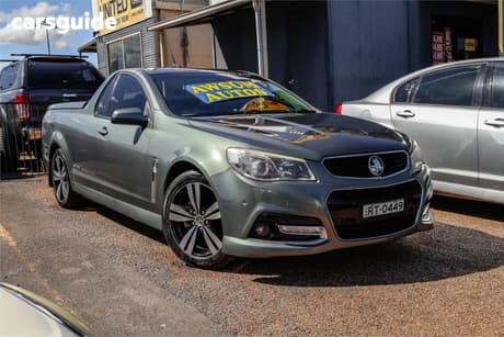 Grey 2014 Holden UTE Utility Sv6 Storm