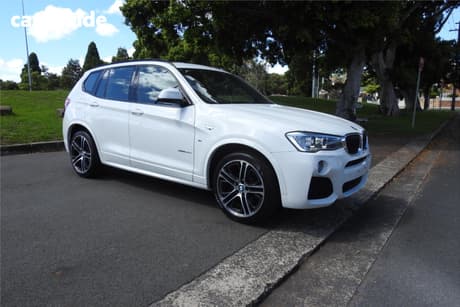 White 2016 BMW X3 Wagon Xdrive 20D