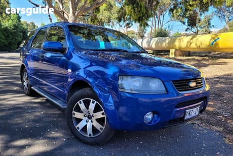 Blue 2007 Ford Territory Wagon Sr (Rwd)