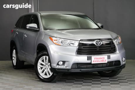 Silver 2014 Toyota Kluger Wagon Gx (4X2)