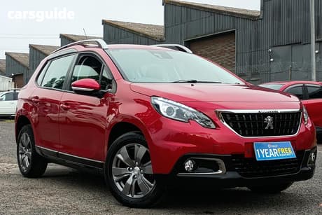 Red 2018 Peugeot 2008 Wagon Active