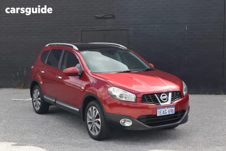 Red 2012 Nissan Dualis SUV TI (4X2) J10 SERIES 3