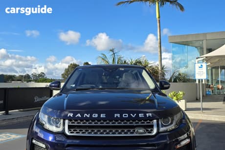 Blue 2016 Land Rover Range Rover Evoque Wagon Td4 180 Hse