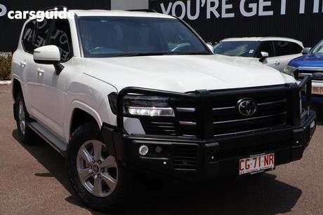 White 2023 Toyota Landcruiser Wagon Lc300 Gxl (4X4)