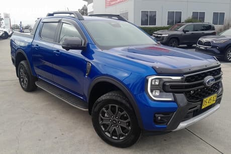 Blue 2024 Ford Ranger Double Cab Pick Up Wildtrak 2.0 (4X4)