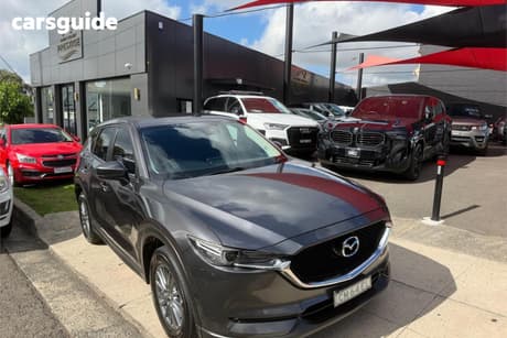 Grey 2017 Mazda CX-5 Wagon Maxx Sport (4X4)
