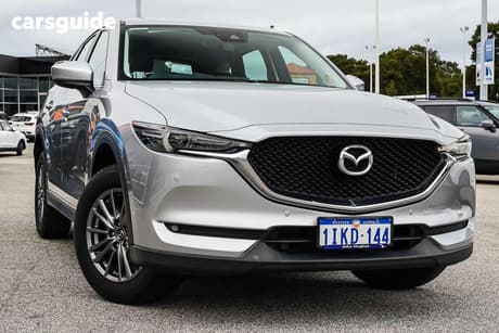 Silver 2017 Mazda CX-5 Wagon Touring (4X4)
