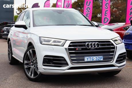 White 2018 Audi SQ5 Wagon 3.0 Tfsi Quattro