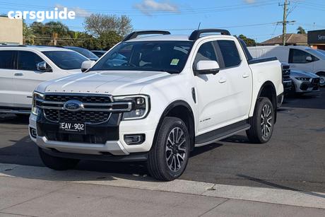 White 2026 Ford Ranger Double Cab Pick Up Platinum 3.0 (4X4)