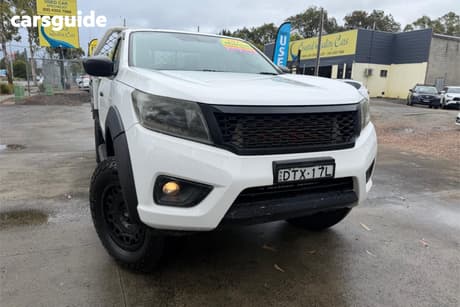 White 2018 Nissan Navara King Cab Chassis Rx (4X2)