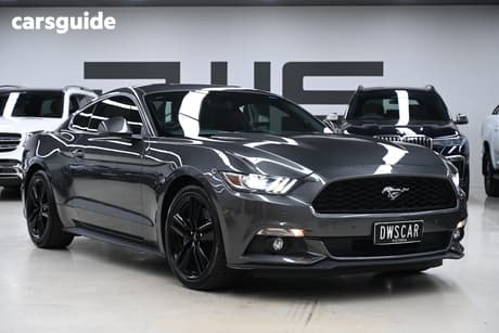 Grey 2017 Ford Mustang Coupe Fastback 2.3 Gtdi