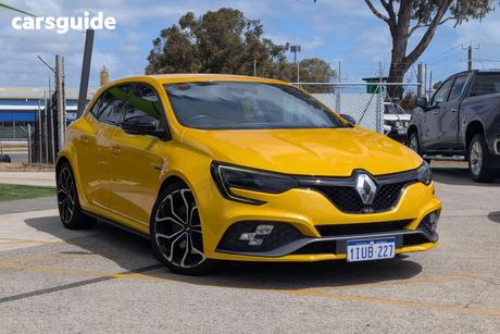 Yellow 2018 Renault Megane Hatchback Rs 280