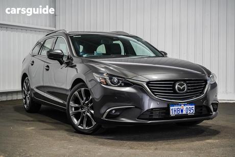 Grey 2017 Mazda 6 Sedan Atenza