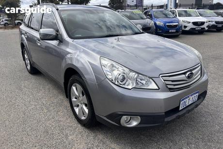 Silver 2009 Subaru Outback Wagon 2.5I