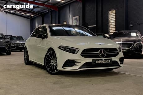 White 2020 Mercedes-Benz A35 Hatchback 4Matic