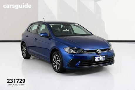 Blue 2024 Volkswagen Polo Hatchback Life