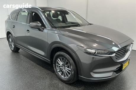 Grey 2021 Mazda CX-8 Wagon Sport (Fwd)