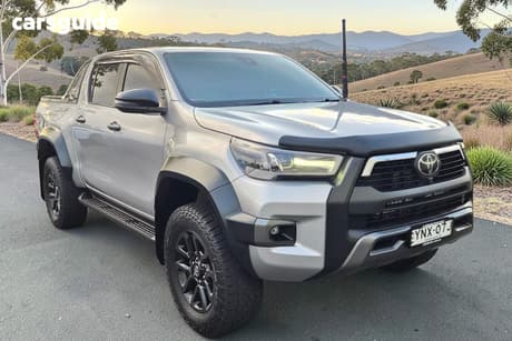 Silver 2023 Toyota Hilux Double Cab Pick Up Rogue (4X4)