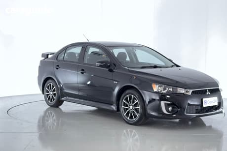 Black 2016 Mitsubishi Lancer Sedan Es Sport