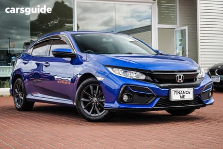 Blue 2020 Honda Civic Hatchback Vti-S