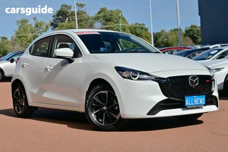 White 2025 Mazda Mazda2 Hatchback G15 Gt