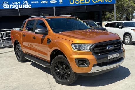 Orange 2020 Ford Ranger Double Cab Pick Up Wildtrak 2.0 (4X4)
