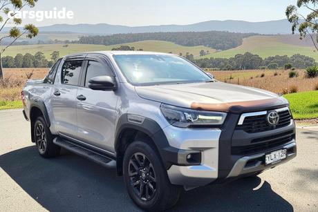 Silver 2021 Toyota Hilux Double Cab Pick Up Rogue (4X4)