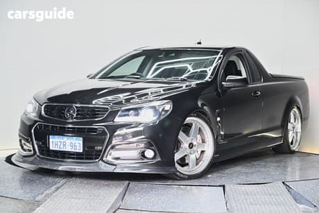 Black 2014 Holden UTE Utility Ss-V Redline