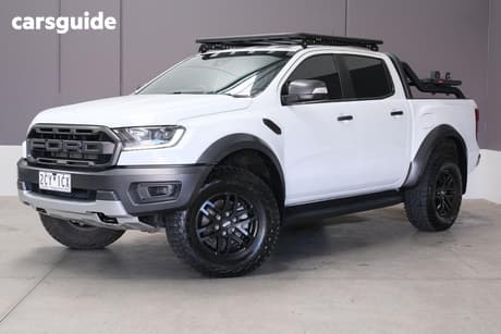White 2018 Ford Ranger Double Cab Pick Up Raptor 2.0 (4X4)