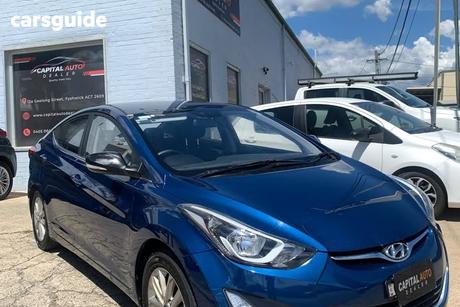 Silver 2015 Hyundai Elantra Sedan Trophy