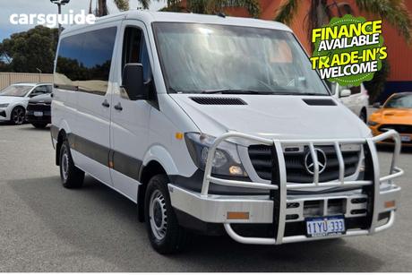 Green 2014 Mercedes-Benz Sprinter Van 316Cdi Lwb Hi Roof