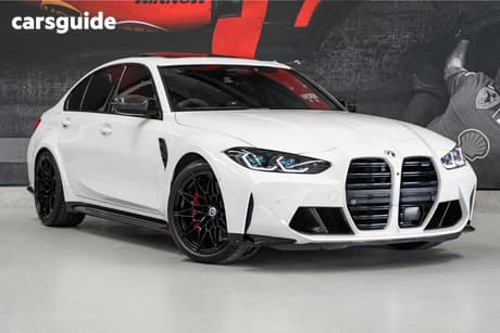 White 2022 BMW M3 Sedan Competition